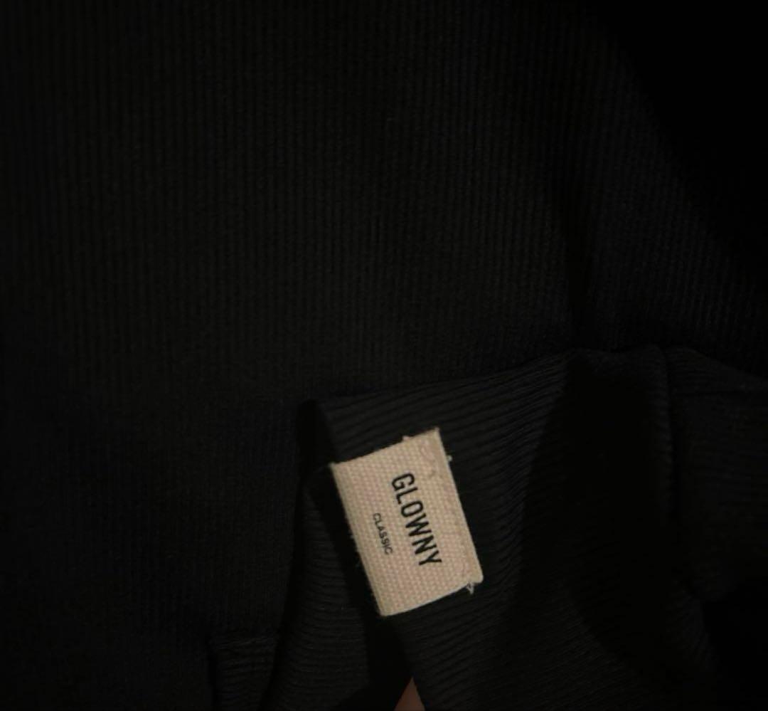トップス glowny CLASSIC RIB TRACK ZIP-UP