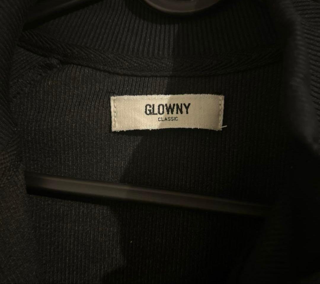 トップス glowny CLASSIC RIB TRACK ZIP-UP