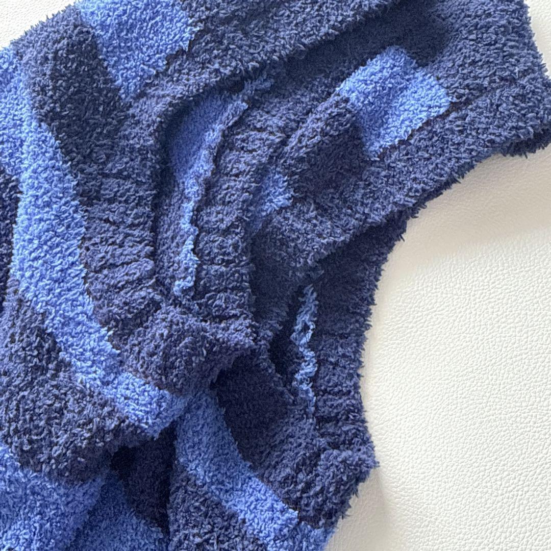 オレボレブラ　アルベロベロ ロングニットカーディガン　ロングベスト　ブタ刺繍
