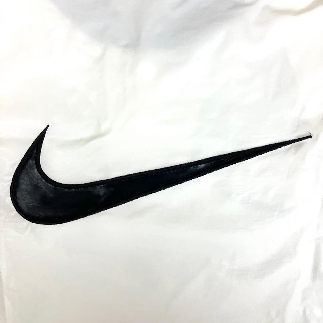 00s NIKE ナイキ ベースボール ピステ 古着 ビッグスウッシュ 刺繍ロゴ