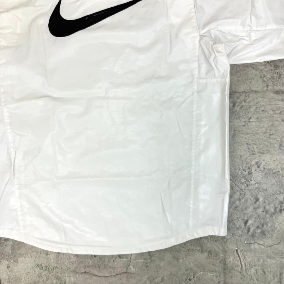 00s NIKE ナイキ ベースボール ピステ 古着 ビッグスウッシュ 刺繍ロゴ