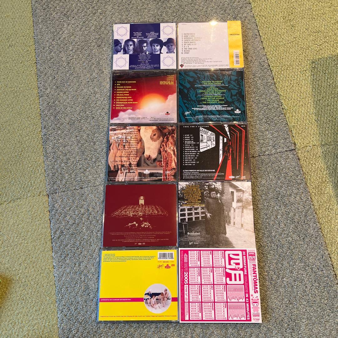 国内盤FAITH NO MORE 他10タイトルセット