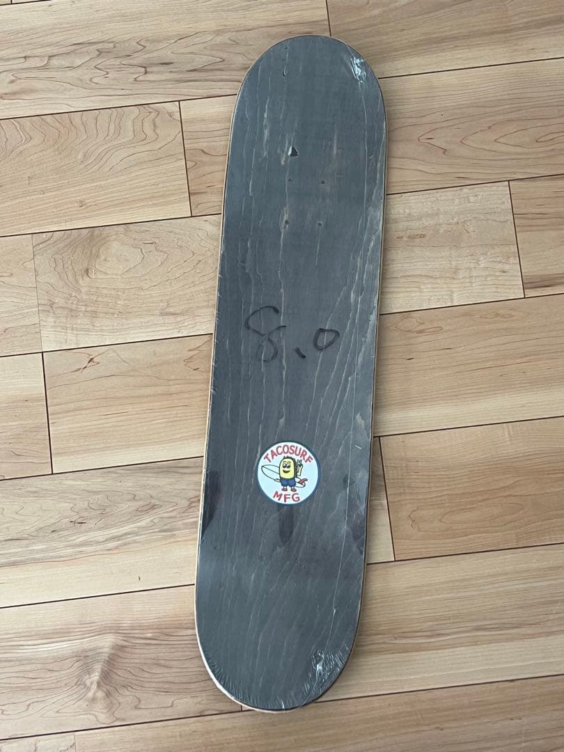 新品TACOSURF スケートボードデッキ 8.0インチ