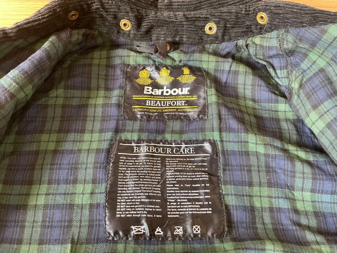 Barbour BEAUFORT バブアー　ビューフォート　3ワラント