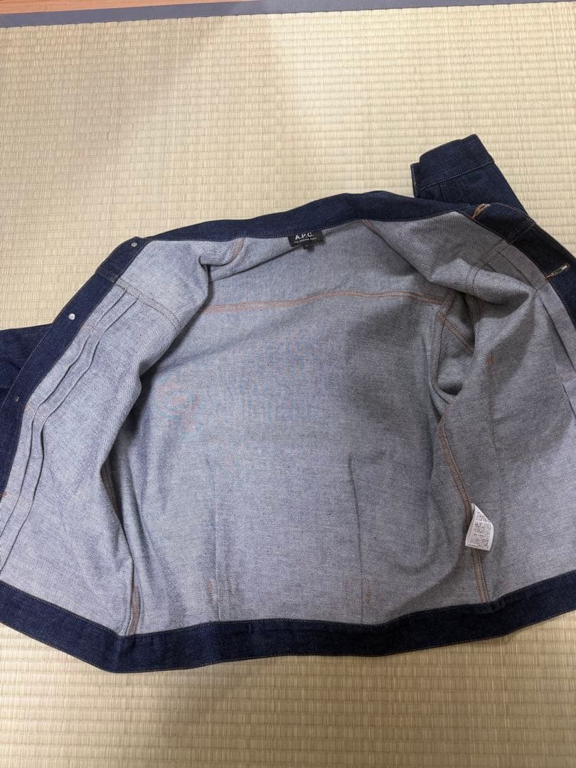 A.P.C. アーペーセー デニムジャケット L シンチバック付き