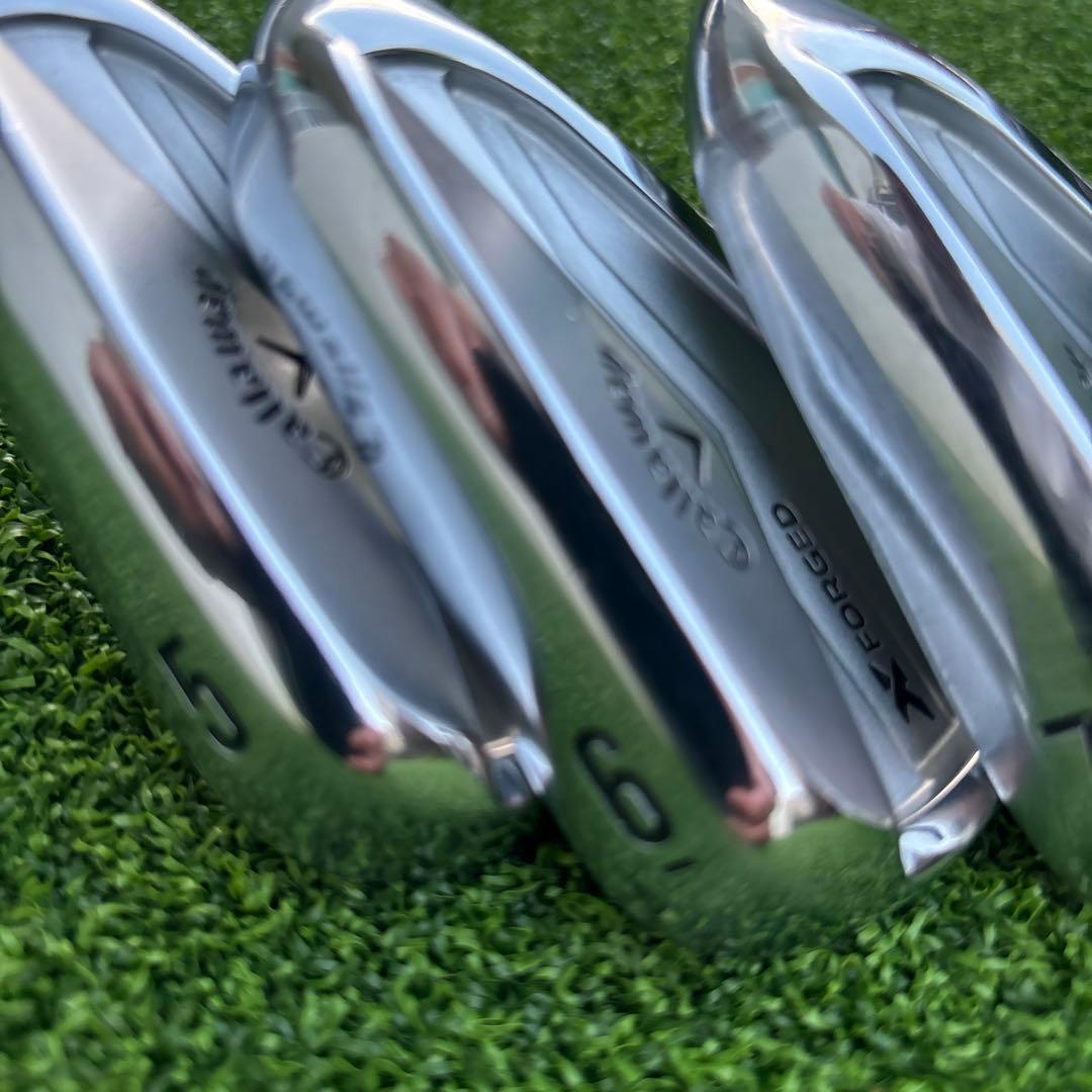 キャロウェイ X FORGED 2024 アイアンセット　ウェッジ　2本
