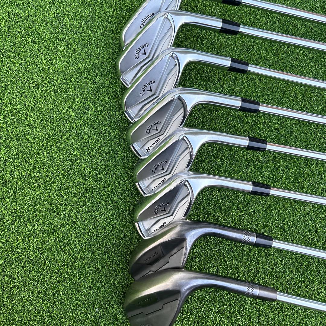 キャロウェイ X FORGED 2024 アイアンセット　ウェッジ　2本