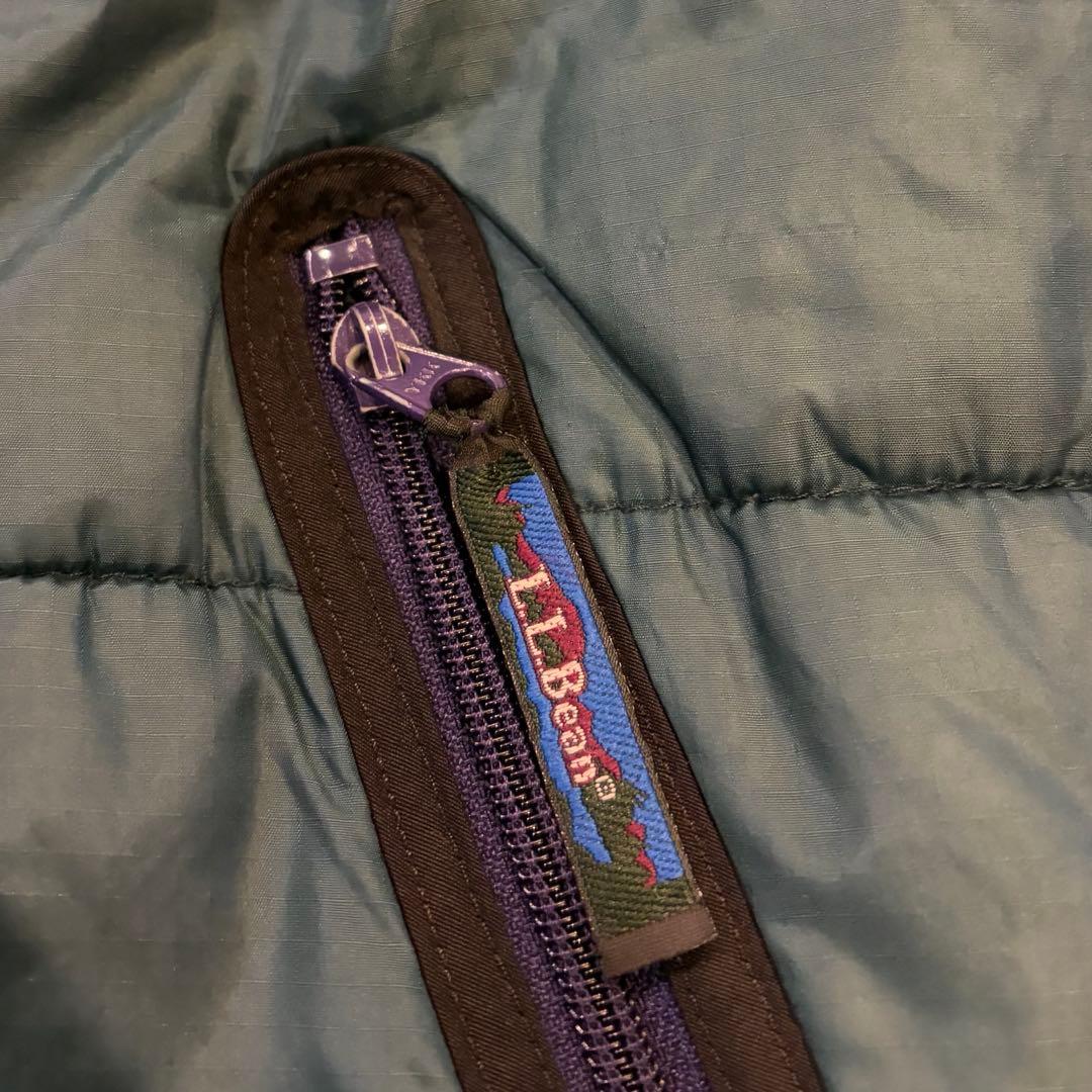 美品 90s L.L.Bean プリマロフトベスト ダークグリーン