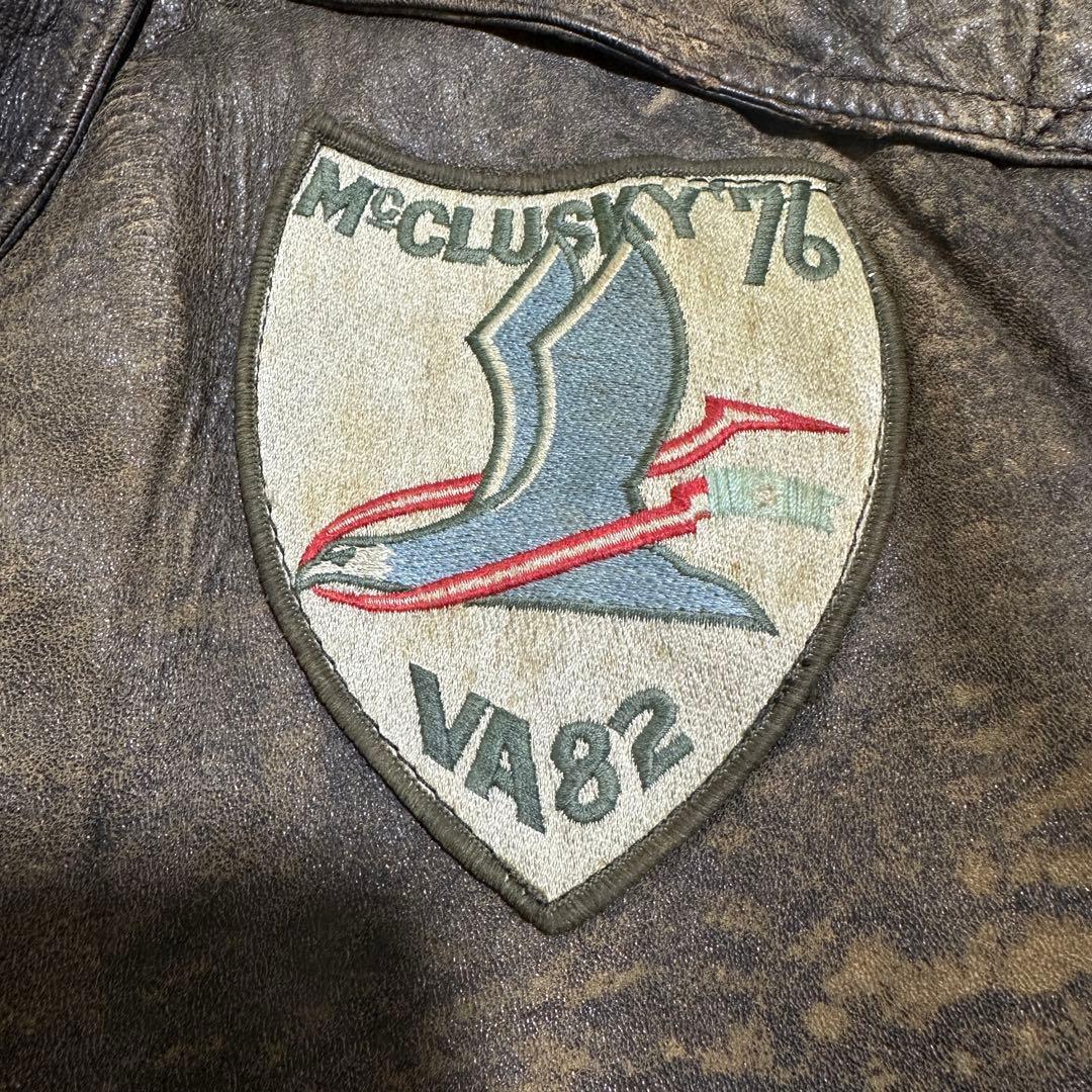 専用★L✨️ A-2 US ARMY AIR FROCE フライトジャケット レザ