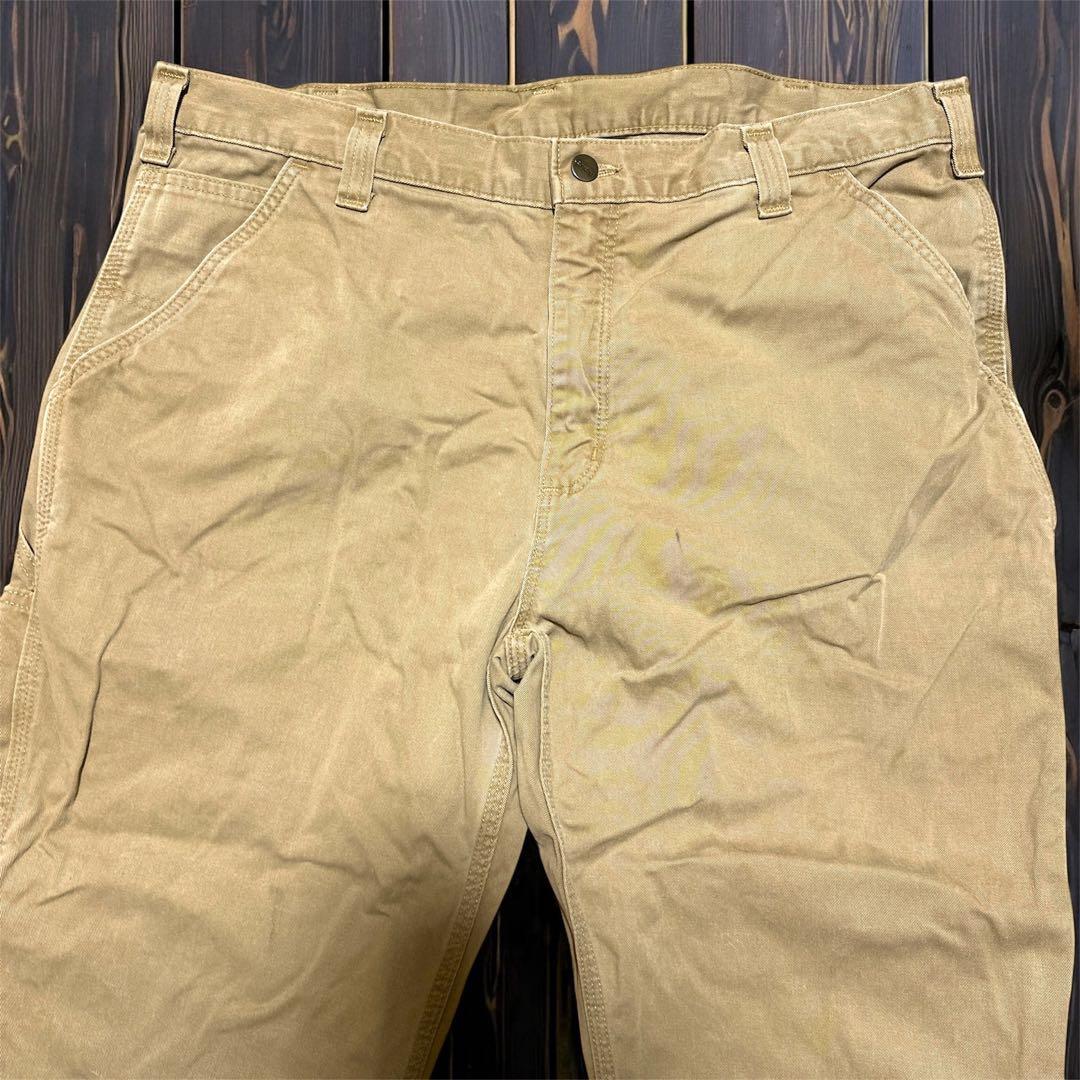 希少サイズ✨Carhartt B324 ウォッシュドツイル リラックスフィット