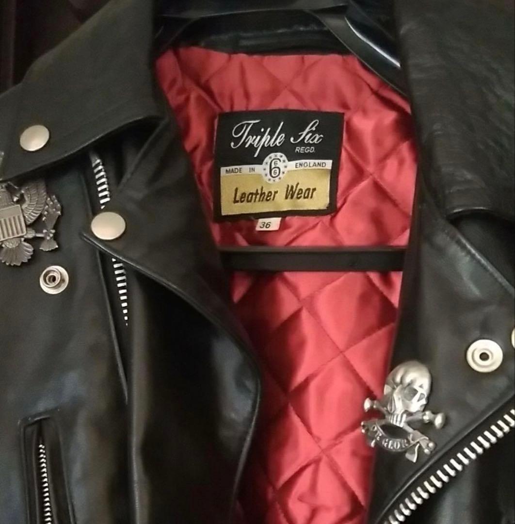666 ライダースジャケット レザージャケット