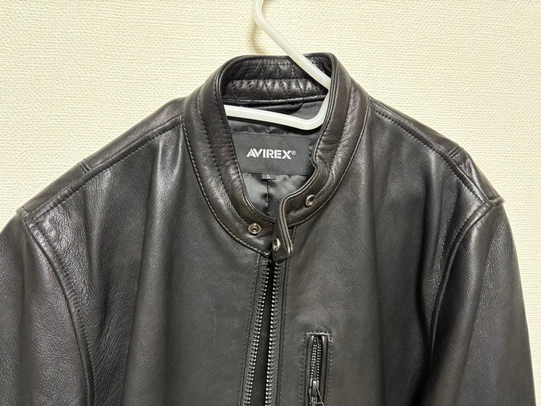 AVIREX レザージャケット L シープレザー