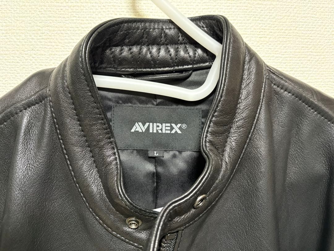 AVIREX レザージャケット L シープレザー