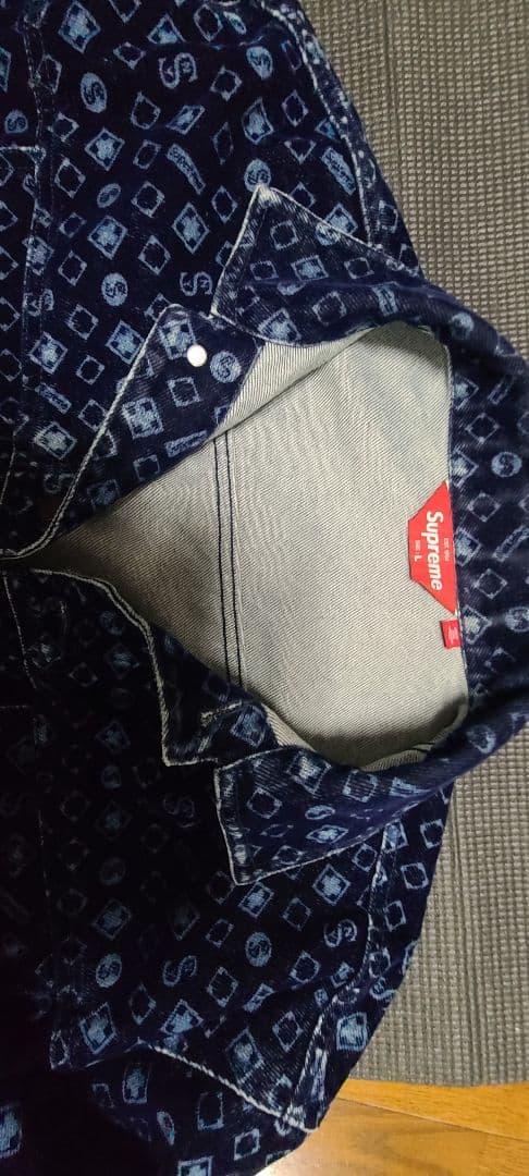 T*o様 Supreme floced denim trucker jaket