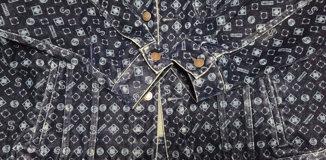 T*o様 Supreme floced denim trucker jaket