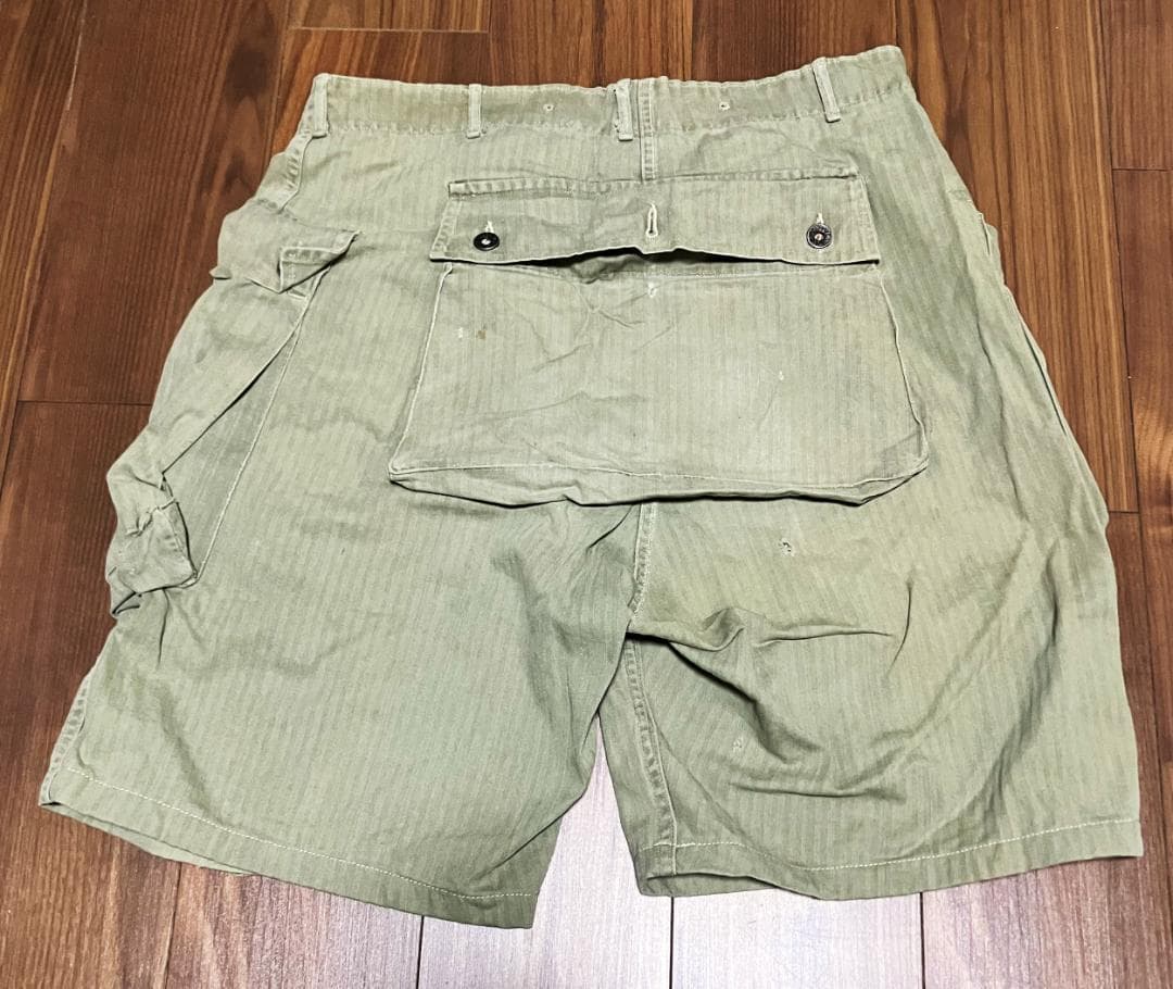 【JANK】米軍 実物 40’s U.S.M.C. P-44 HBTトラウザーズ