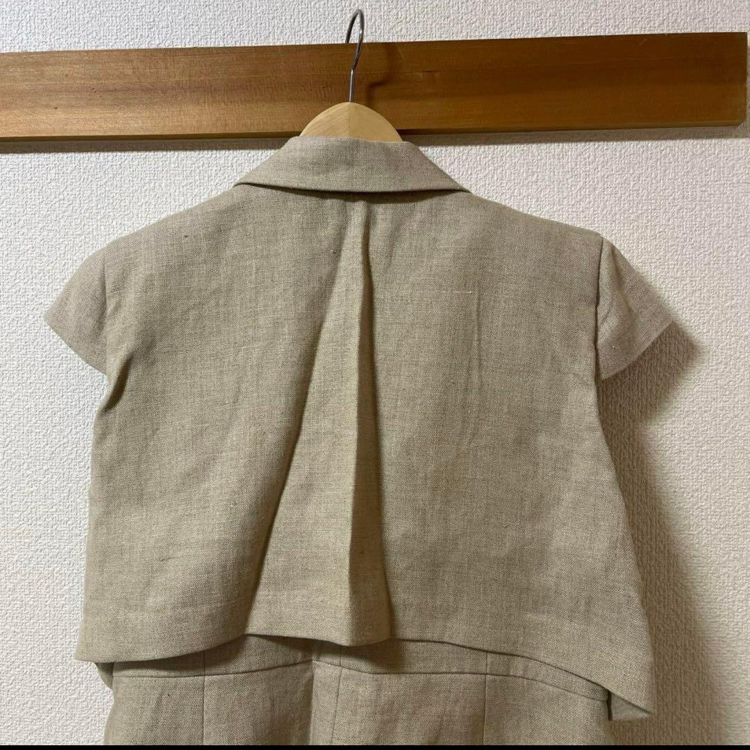 TTECHI （ティーチ） ワッフジレワッシャー加工ジレ