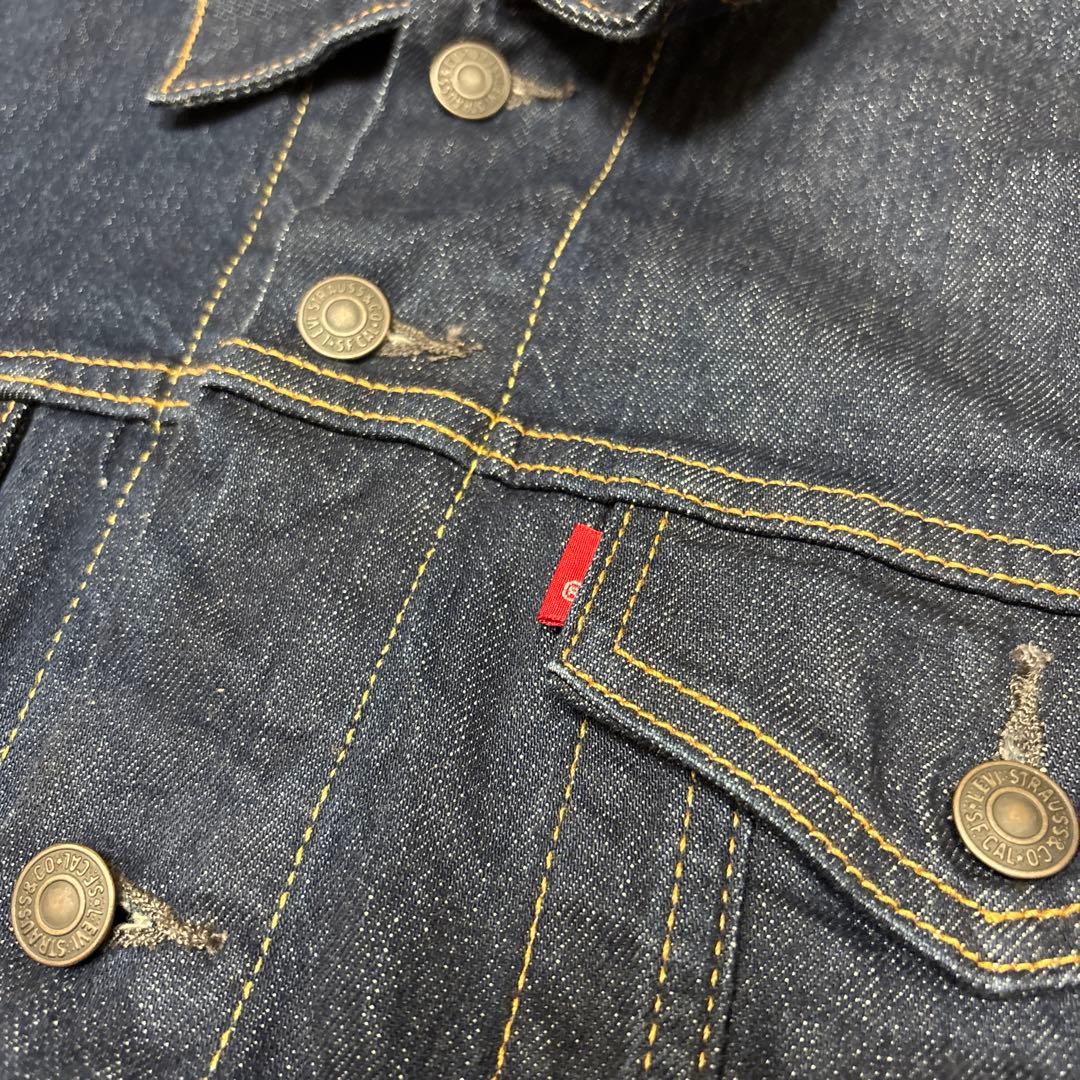 極美品✨L リーバイス 72334 デニムジャケット70506型 ポケ付き