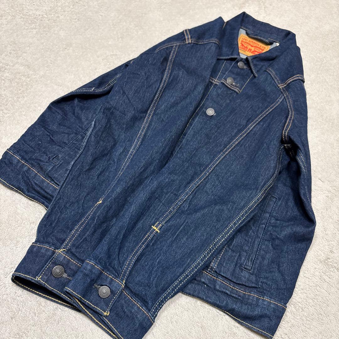 極美品✨L リーバイス 72334 デニムジャケット70506型 ポケ付き