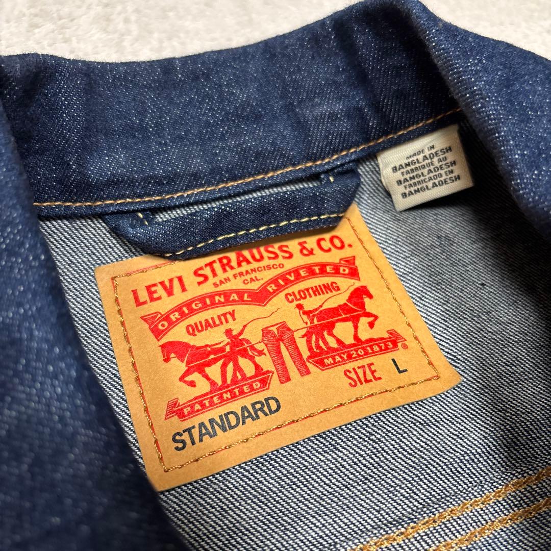 極美品✨L リーバイス 72334 デニムジャケット70506型 ポケ付き