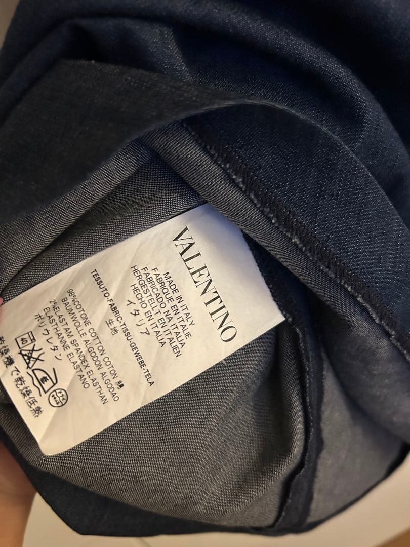 Red valentino デニムワンピース　44