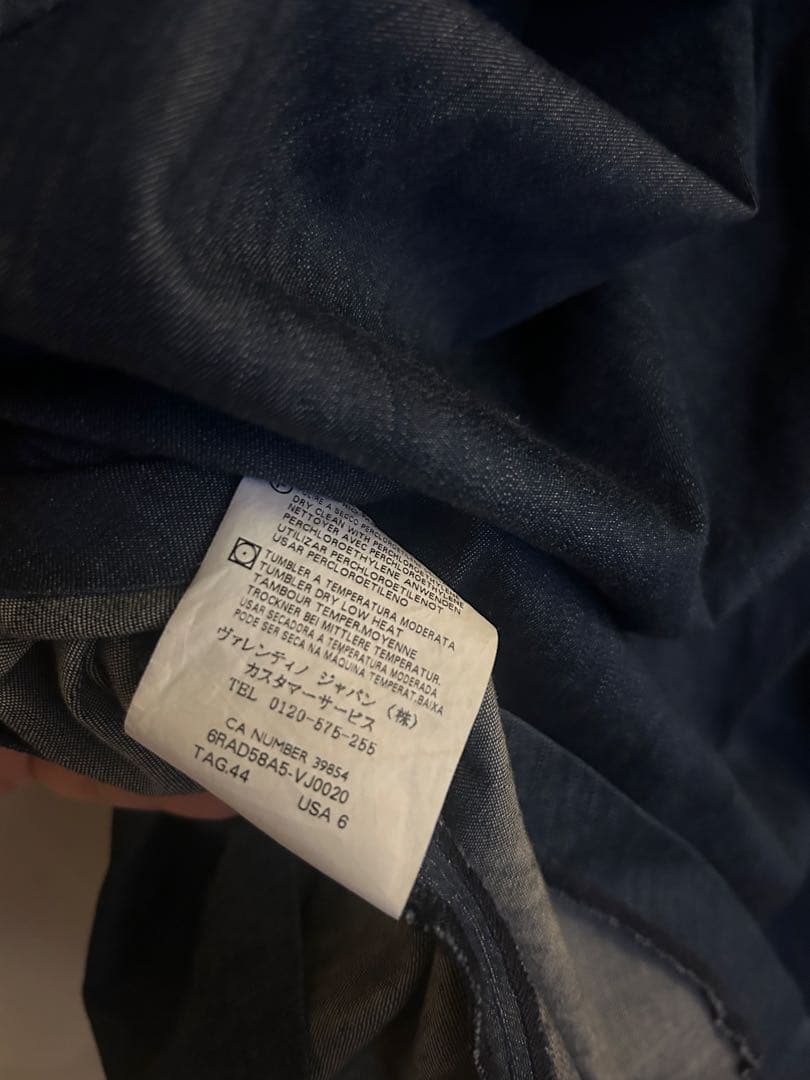 Red valentino デニムワンピース　44
