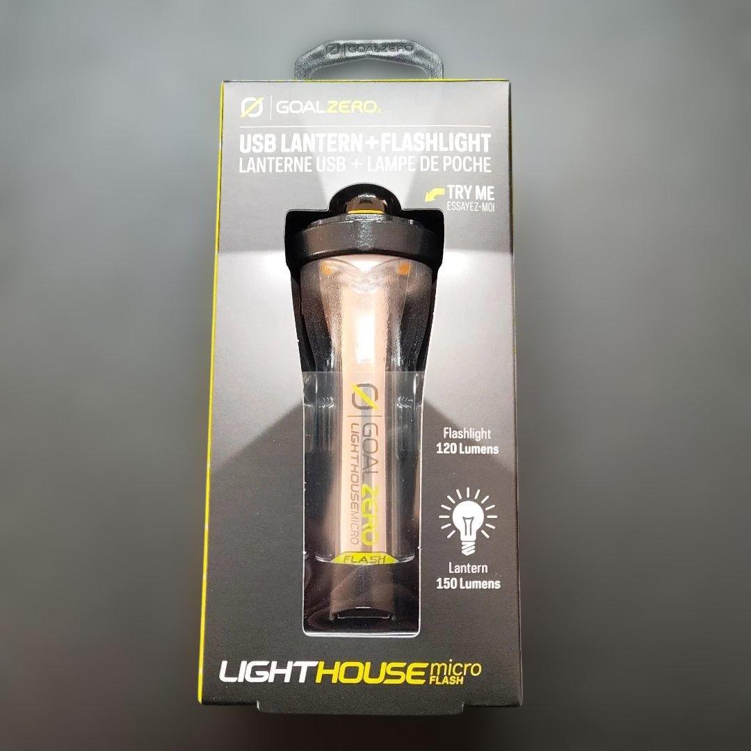 GOALZERO LIGHTHOUSE micro FLASH USBランタン