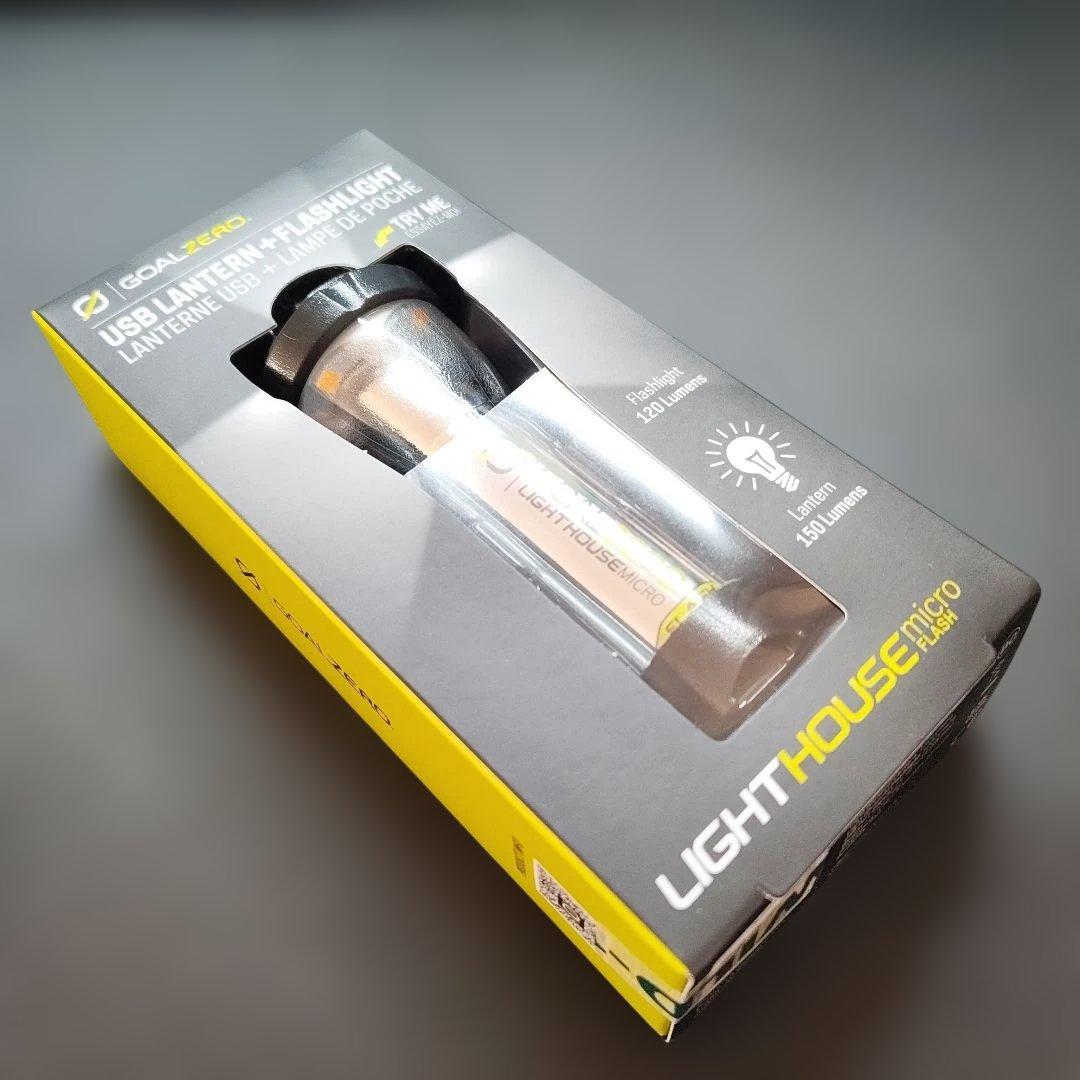 GOALZERO LIGHTHOUSE micro FLASH USBランタン