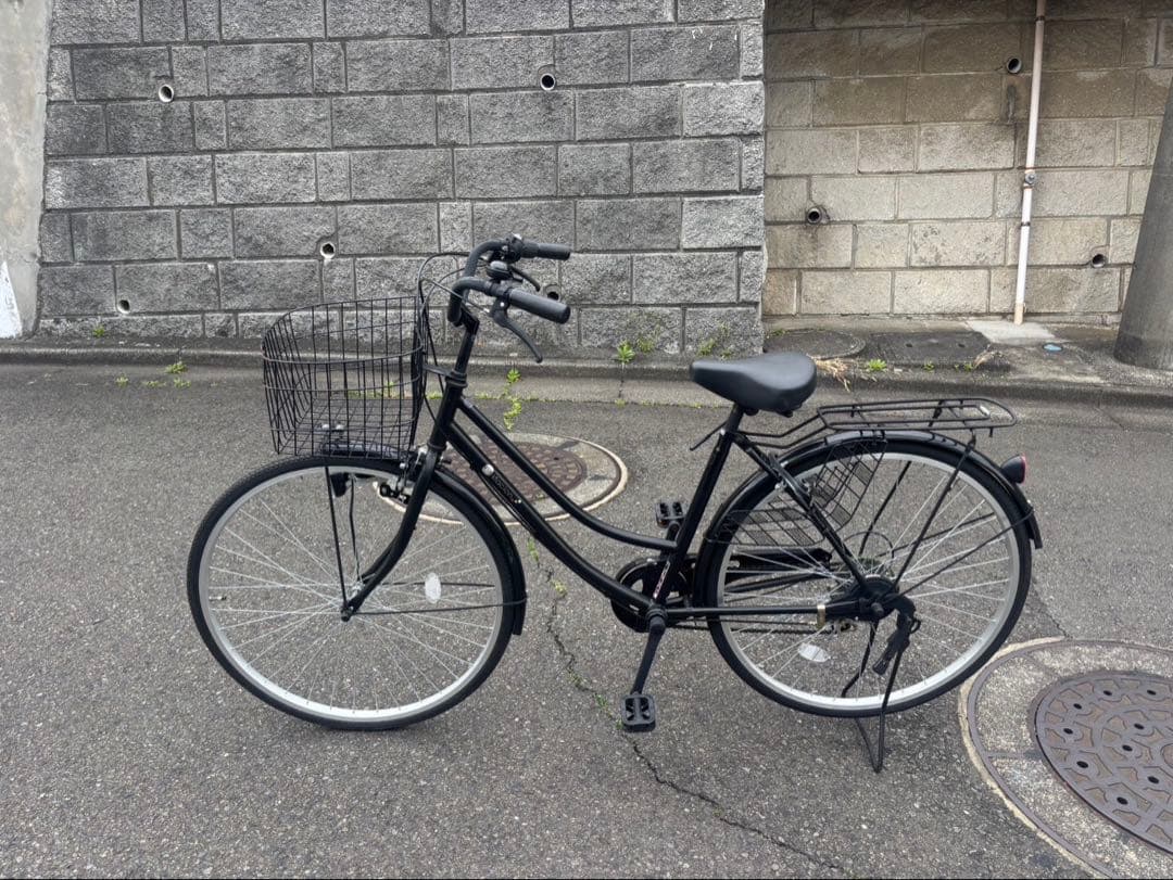 シティサイクル　　27インチ　６段ギア