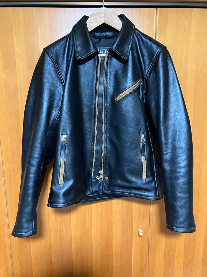 KADOYA カドヤ レザージャケット LDNVSA2 サイズLL
