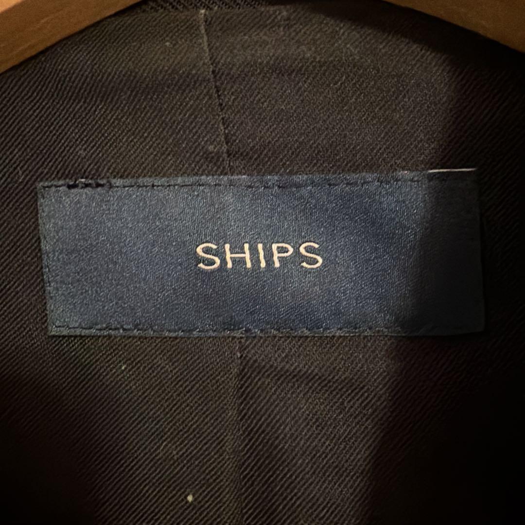 【未使用品！】SHIPS TW ギャバ テーラー ジレ