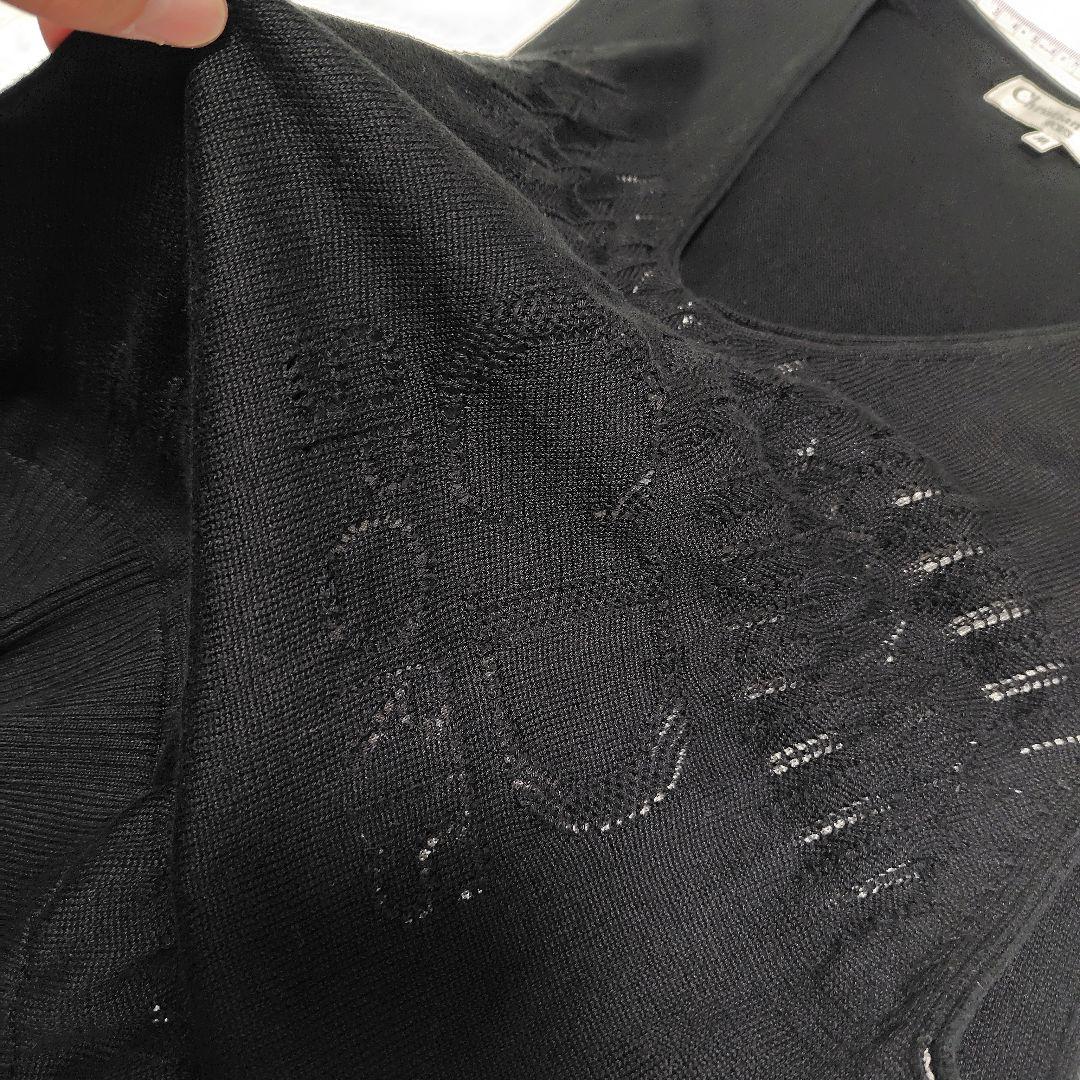 Christian Dior SPORTS ブラック Vネック ベスト M