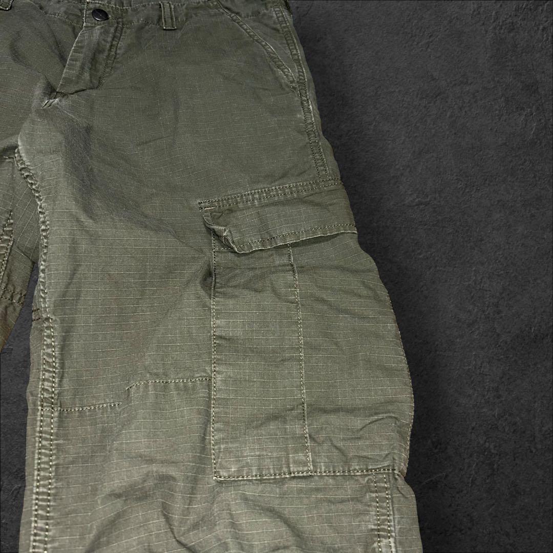 Carhartt カーハート カーゴパンツ リップストップ 軍パン ドローコード