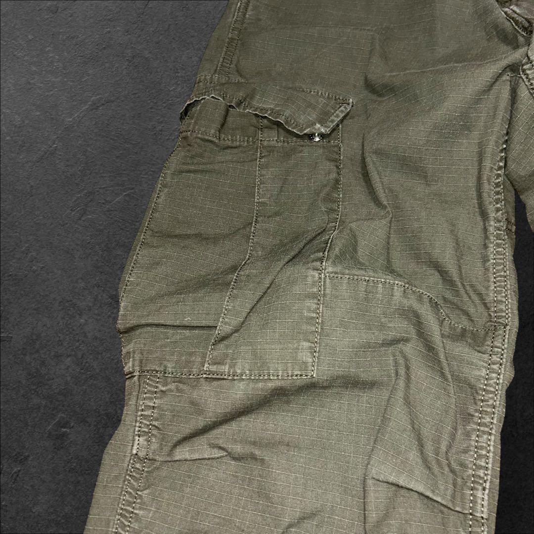 Carhartt カーハート カーゴパンツ リップストップ 軍パン ドローコード