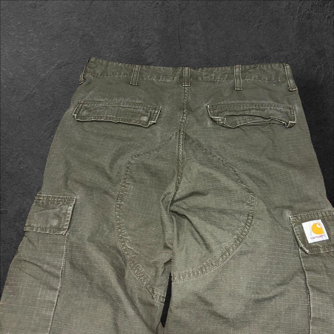 Carhartt カーハート カーゴパンツ リップストップ 軍パン ドローコード