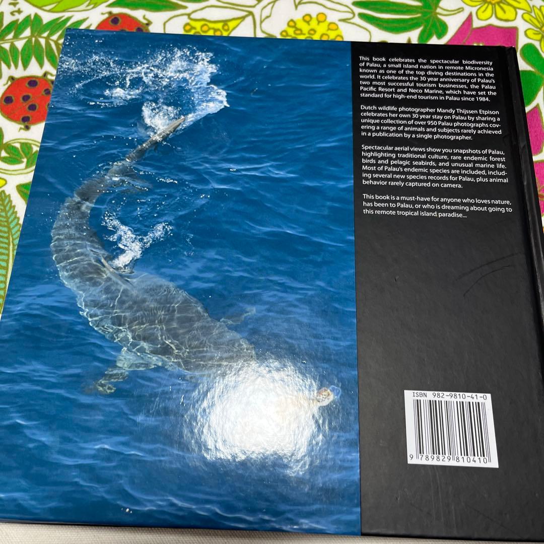 新品未使用希少パラオ共和国の生き物魚達の図鑑大型写真集