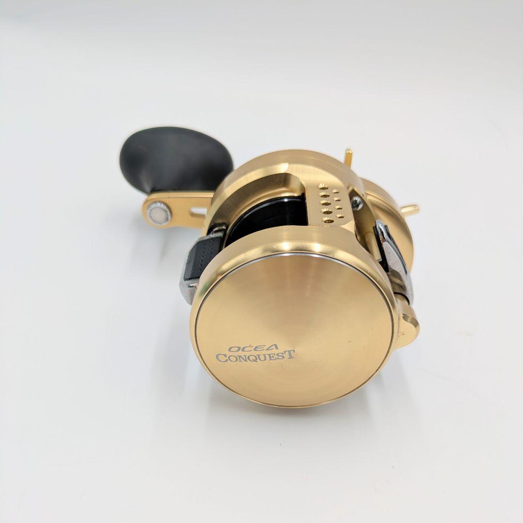 美品☆オシア　コンクエスト 301HG　左巻き　リール　シマノ