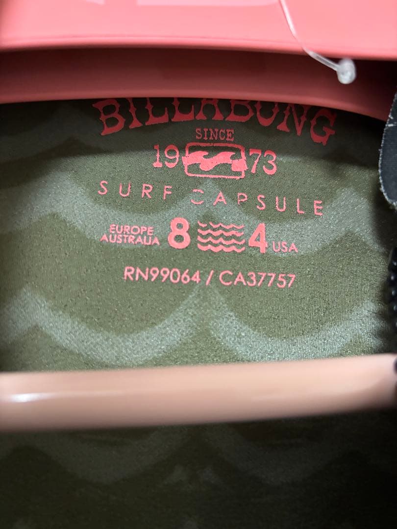 最終値下げ！BILLABONGロングスリーブスプリングウェットスーツ
