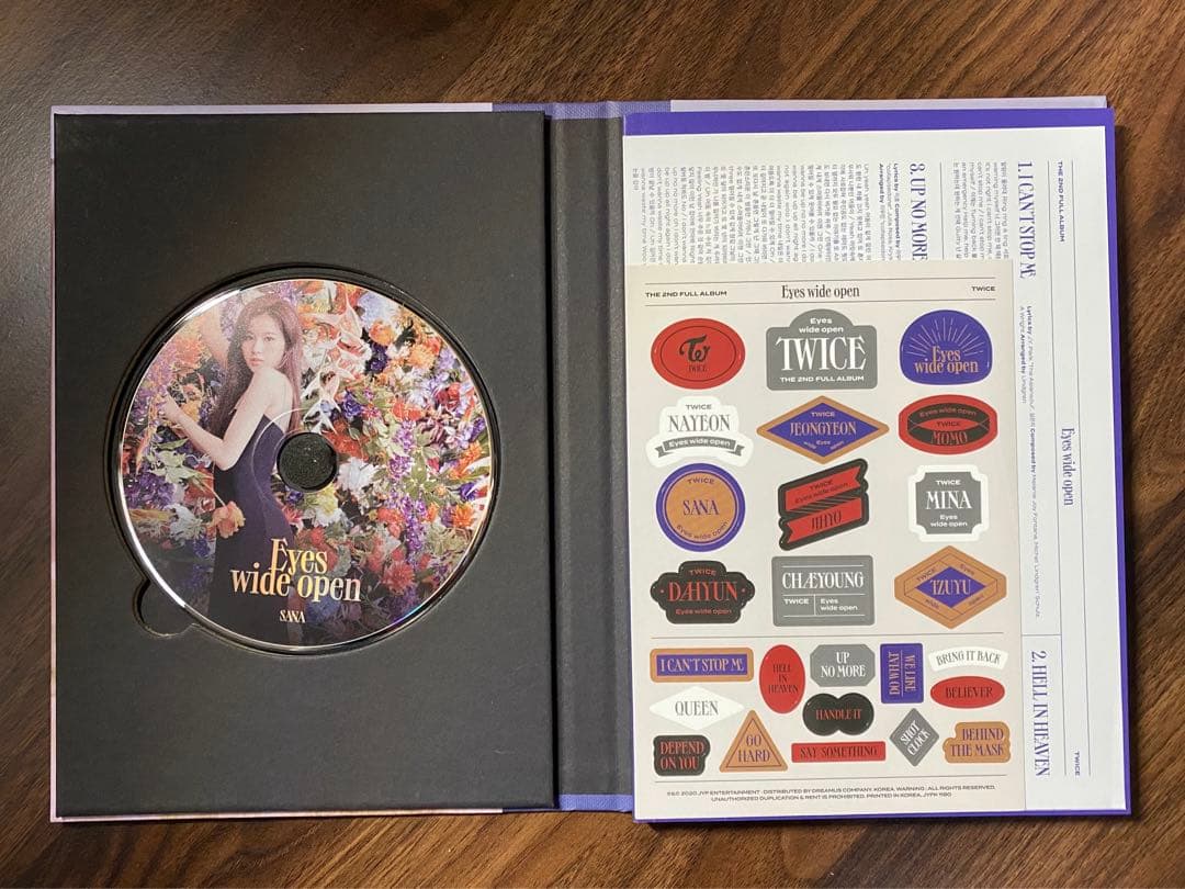 K-POP・アジア Twice Eyes wide open The 2nd album