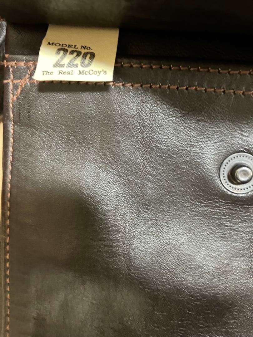 The REAL McCOY'S A-2 MJ22001 38 現行