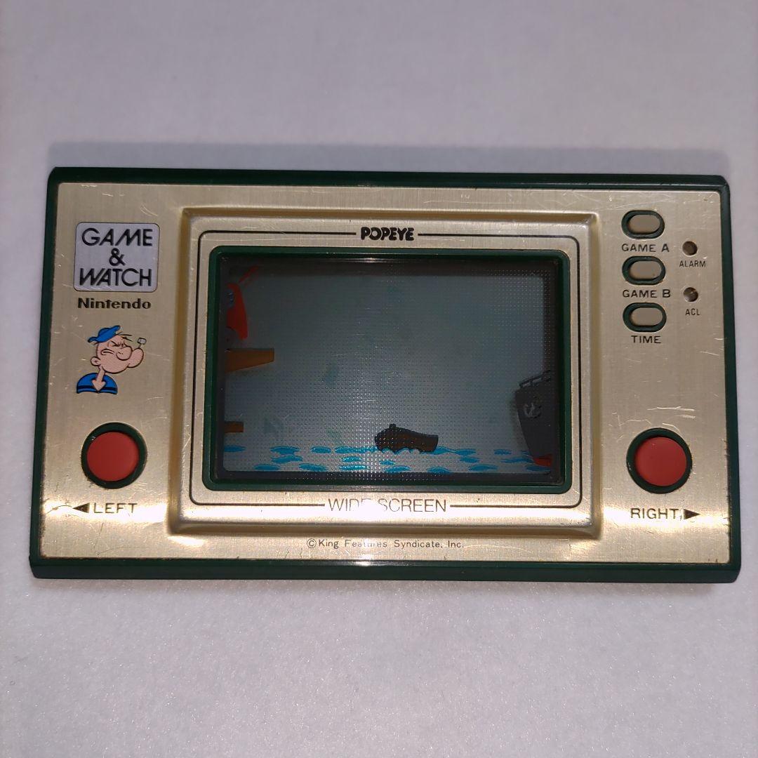 【液もれなし】ゲーム&ウォッチ　ポパイ