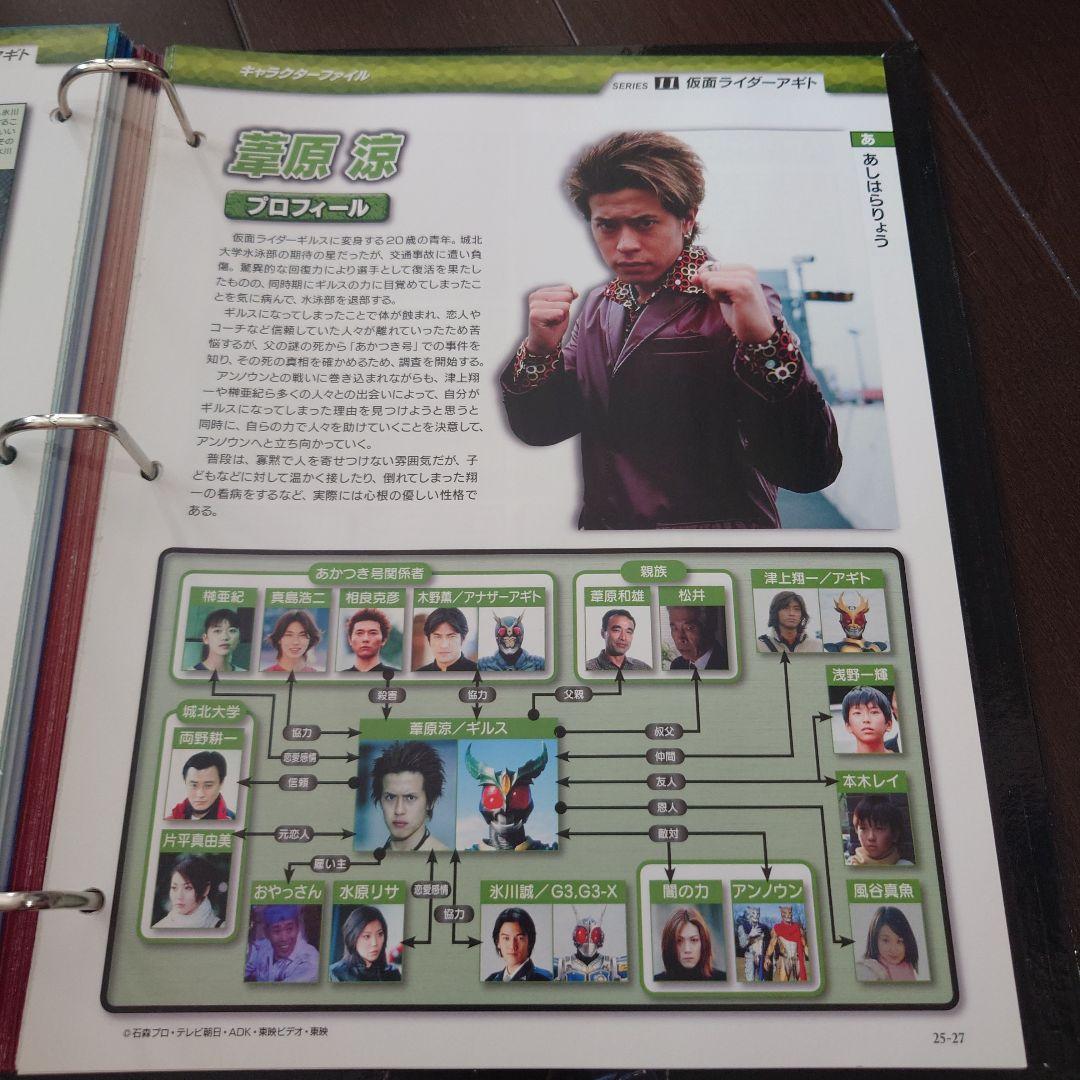 仮面ライダー OFFICIAL DATA FILE アギト編