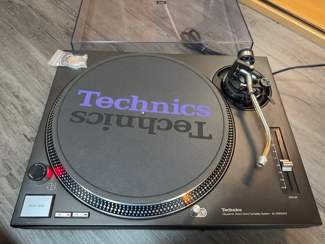 Technics SL-1200MK3 ターンテーブル1台
