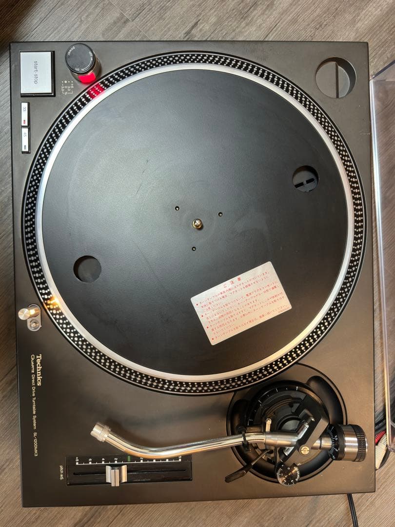 Technics SL-1200MK3 ターンテーブル1台