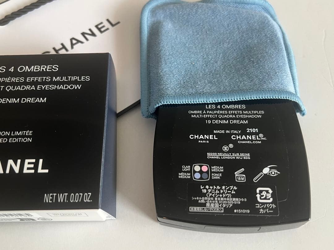 限定品！CHANEL LES 4 OMBRES 19 DENIM DREAM