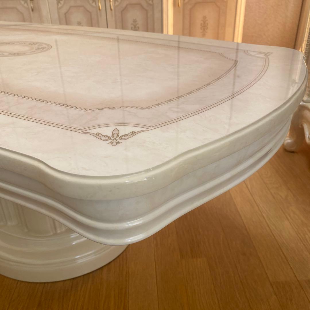 【超美品】イタリア高級家具　サルタレッリ　姫家具　センターテーブル　机