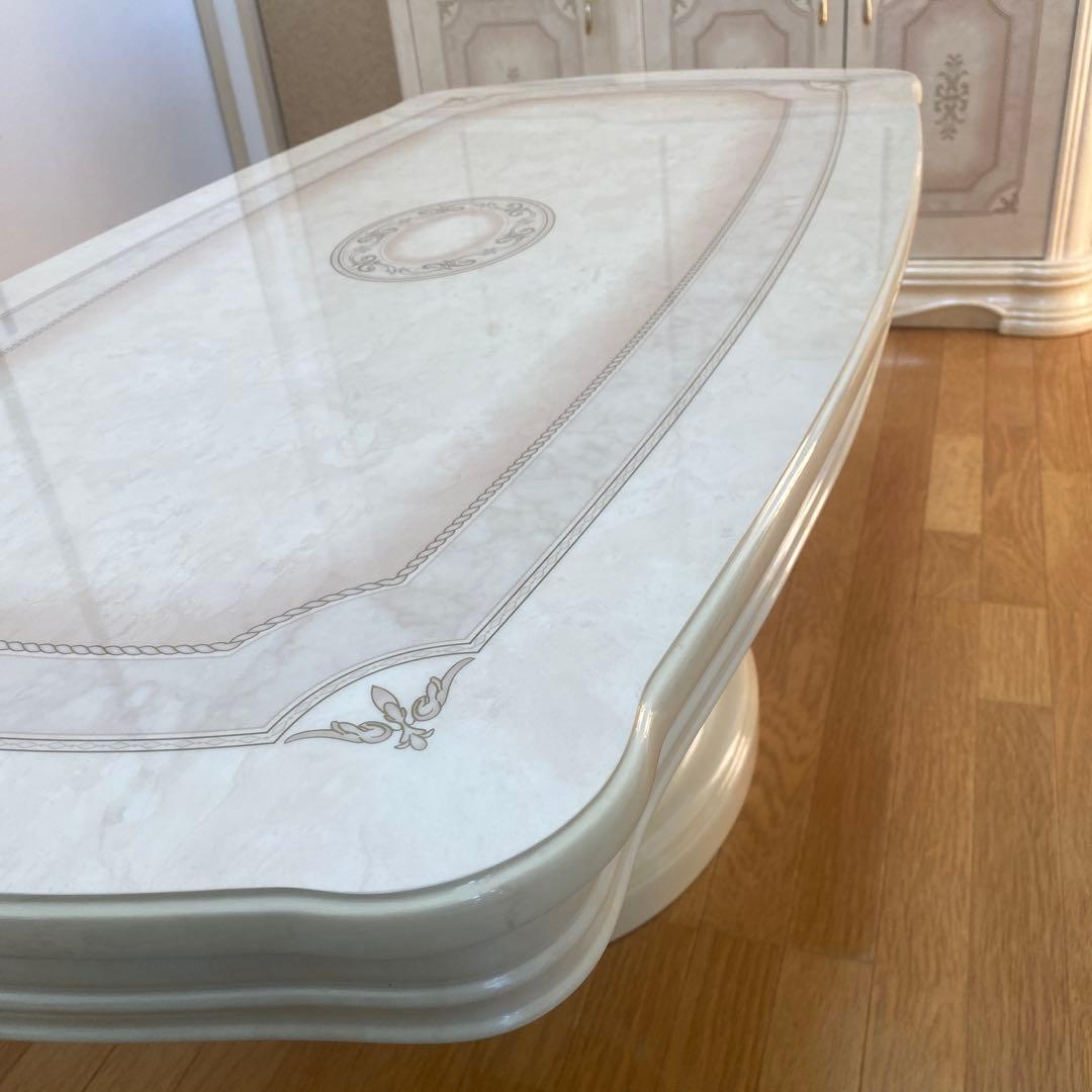 【超美品】イタリア高級家具　サルタレッリ　姫家具　センターテーブル　机