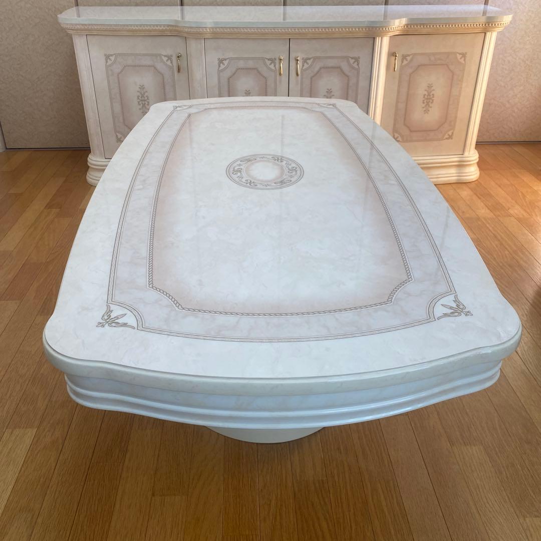 【超美品】イタリア高級家具　サルタレッリ　姫家具　センターテーブル　机