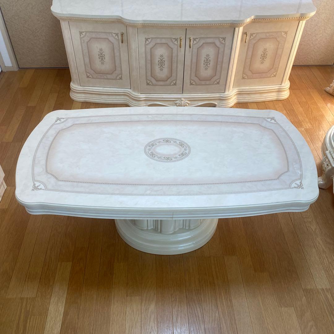 【超美品】イタリア高級家具　サルタレッリ　姫家具　センターテーブル　机