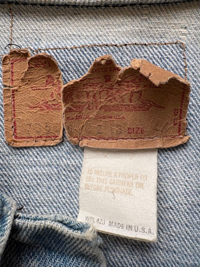 【BIG size】70s80s USA製 levi's 70505